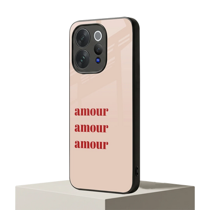 Amore Bliss vivo v70 elite mobile cover | shockproof glass phone case
