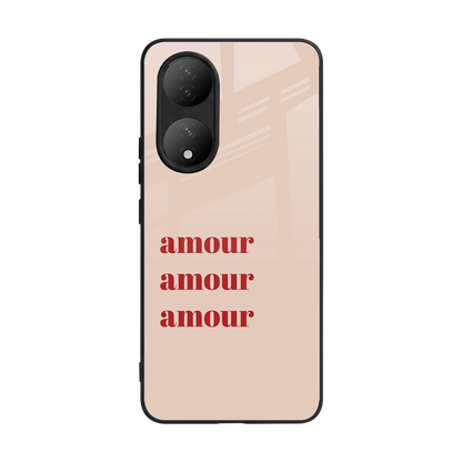 Amore Bliss back phone cover | glass case for Vivo-y100
