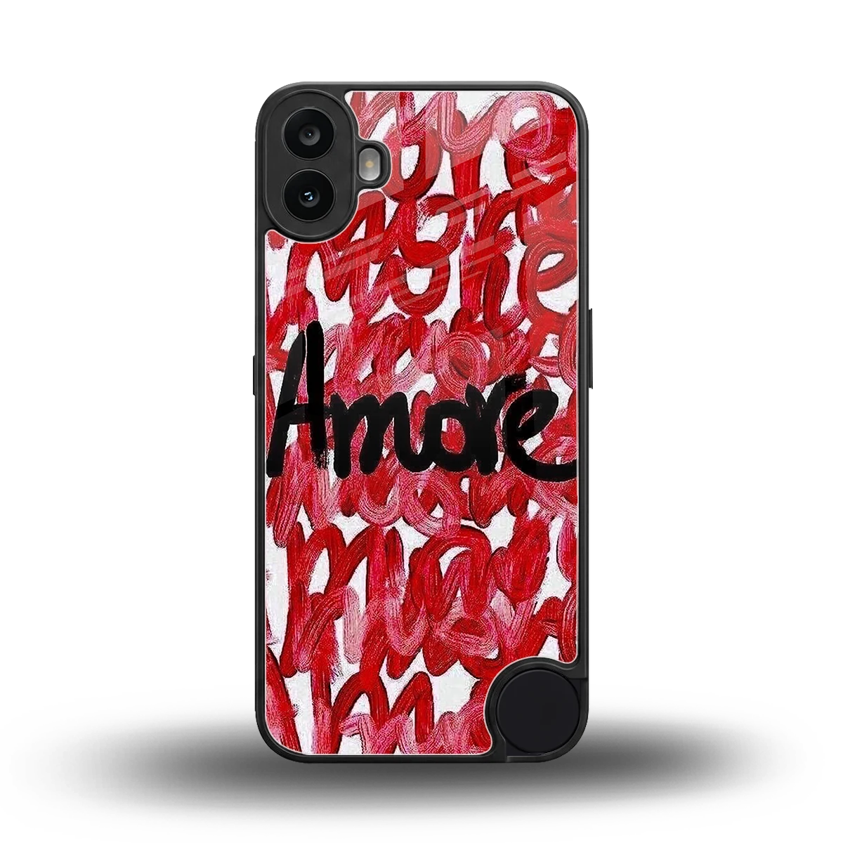 Amore back phone cover | glass case for cmf nothing phone 1