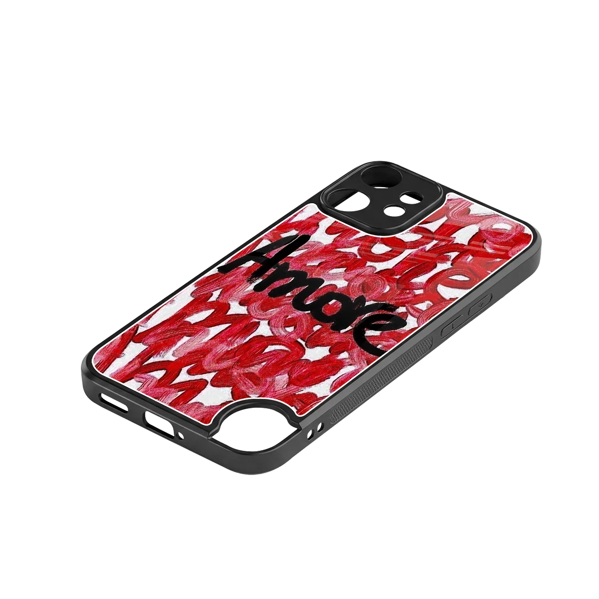 Amore stylish phone case for cmf nothing phone 2 pro | glossy glass and slim fit