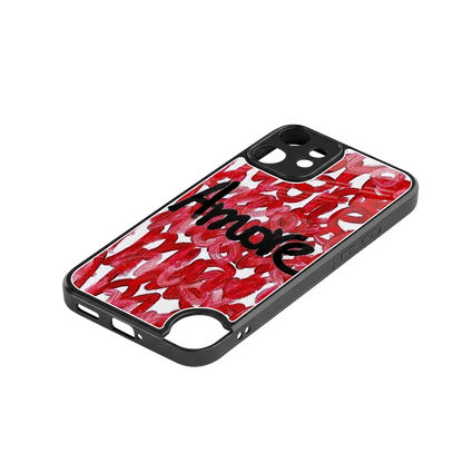 Amore stylish phone case for cmf nothing phone 2 pro | glossy glass and slim fit