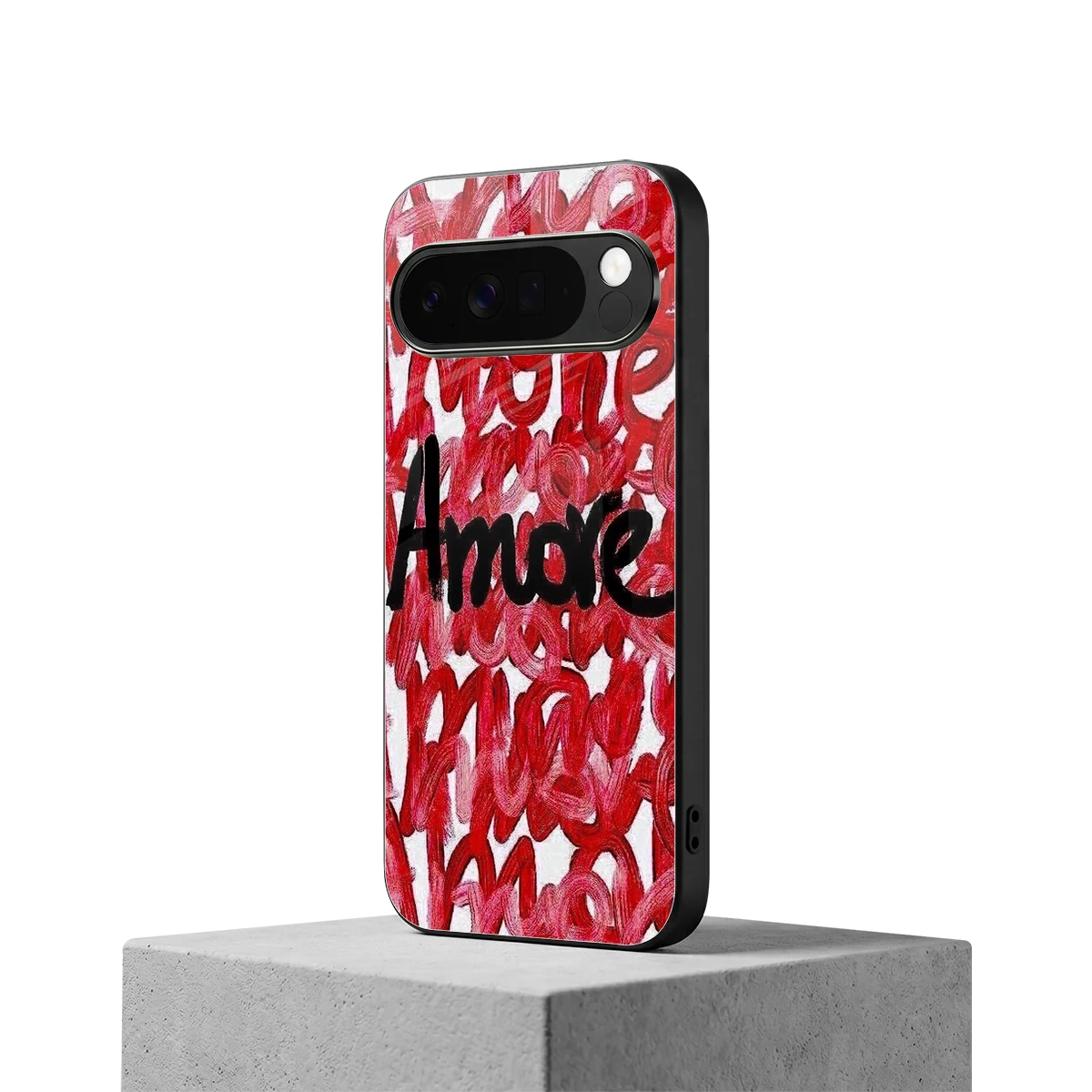 Amore google pixel 10 pro xl mobile cover | shockproof glass phone case