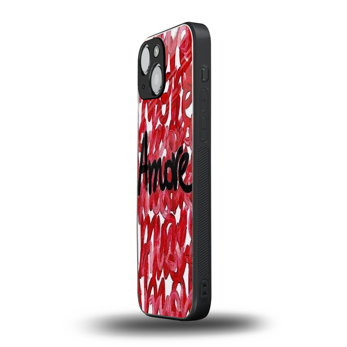 Amore iphone 13 mini mobile cover | shockproof glass phone case