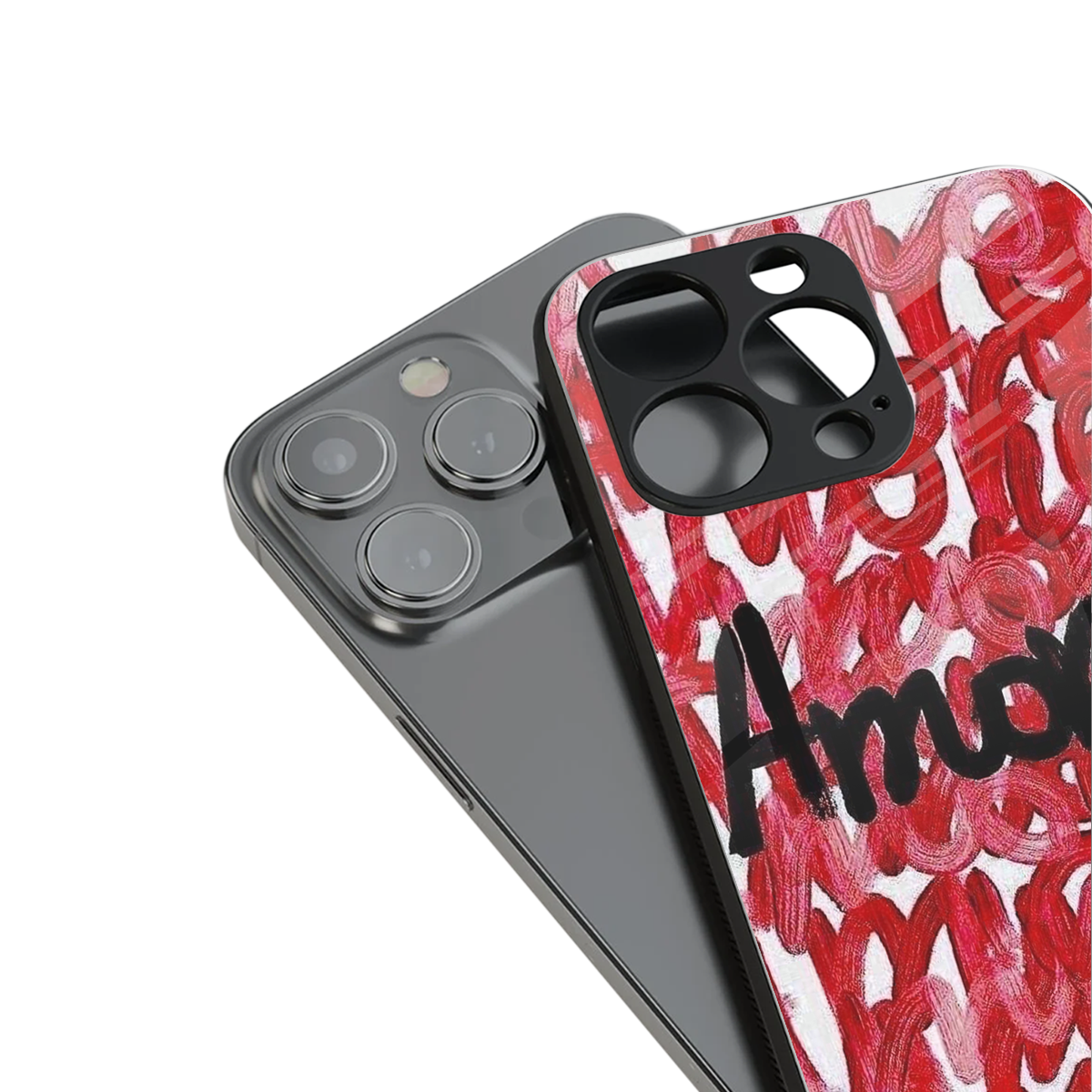 Amore Phone Case for Iphone 16 | Glass Case