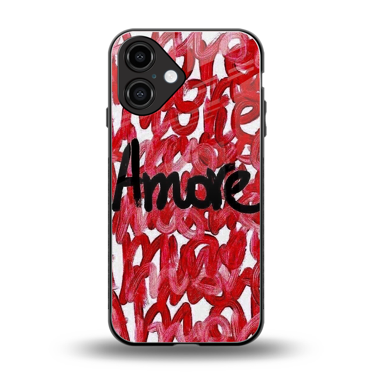 Amore Phone Case for Iphone 16 | Glass Case