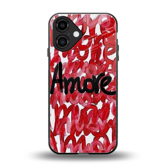 Amore Phone Case for Iphone 16 | Glass Case