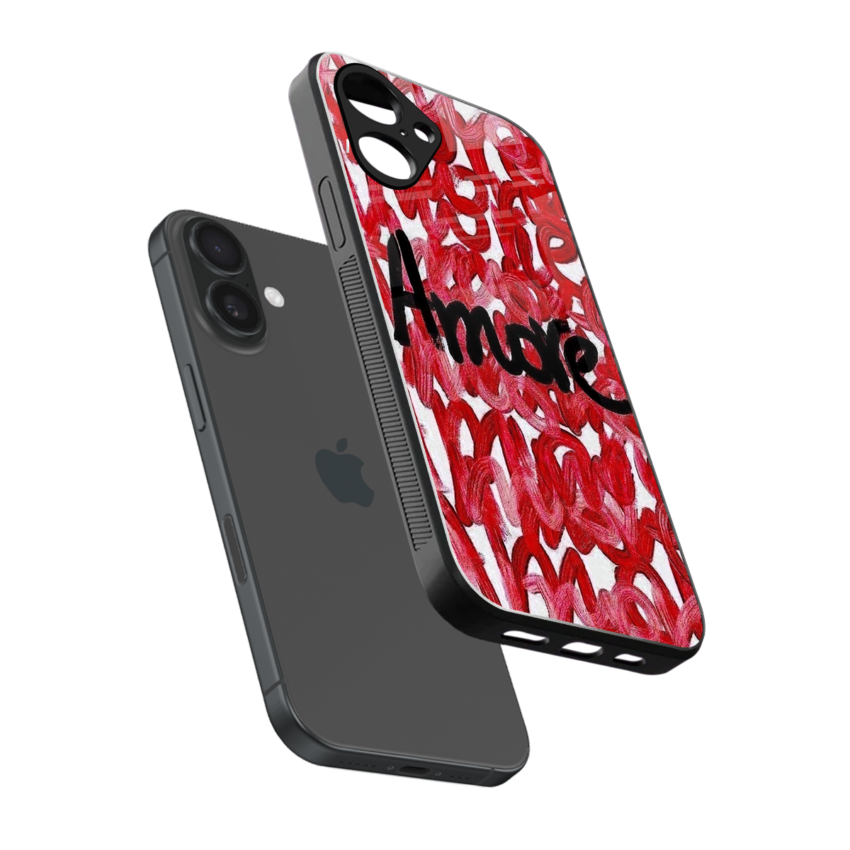 Amore Phone Case for Iphone 16 | Glass Case