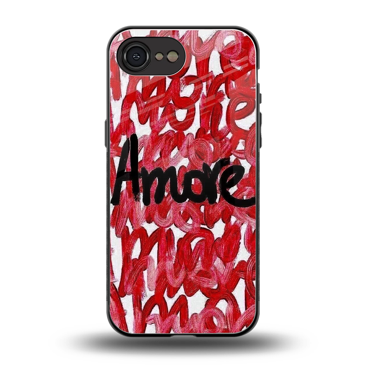 Amore back phone cover | glass case for iphone 17e