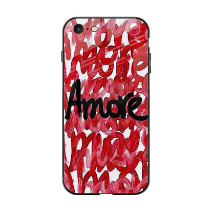 Amore back phone cover | glass case for iphone 6