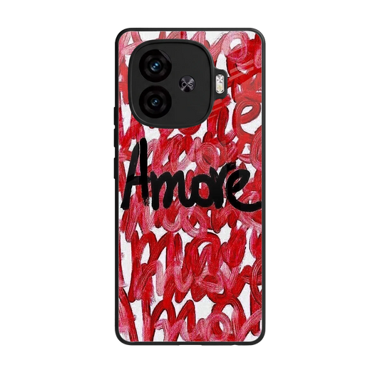 Amore back phone cover | glass case for iqoo neo 10r 5g