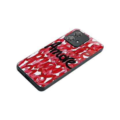 Amore stylish phone case for motorola edge 40 neo 5g | glossy glass and slim fit