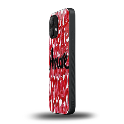 Amore nothing phone 2 mobile cover | shockproof glass phone case