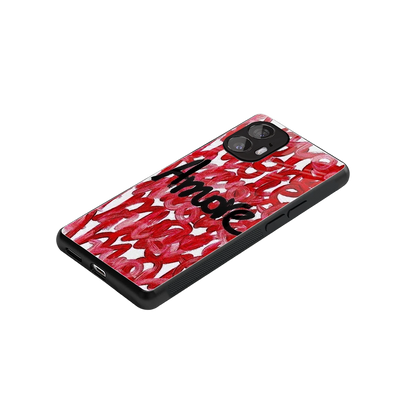 Amore stylish phone case for nothing phone 2 | glossy glass and slim fit