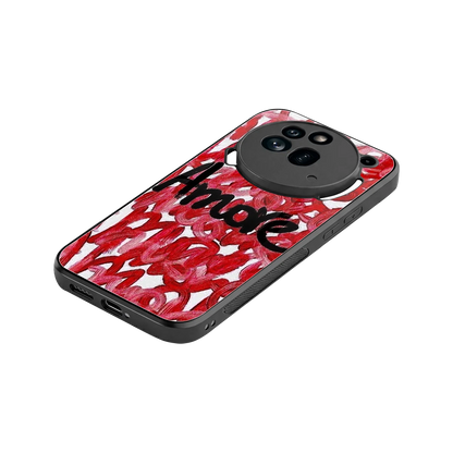 Amore stylish phone case for nothing phone 3a pro | glossy glass and slim fit