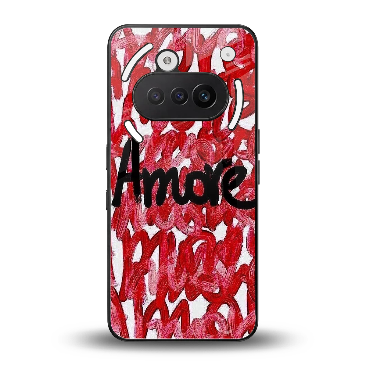 Amore back phone cover | glass case for nothing phone 3a