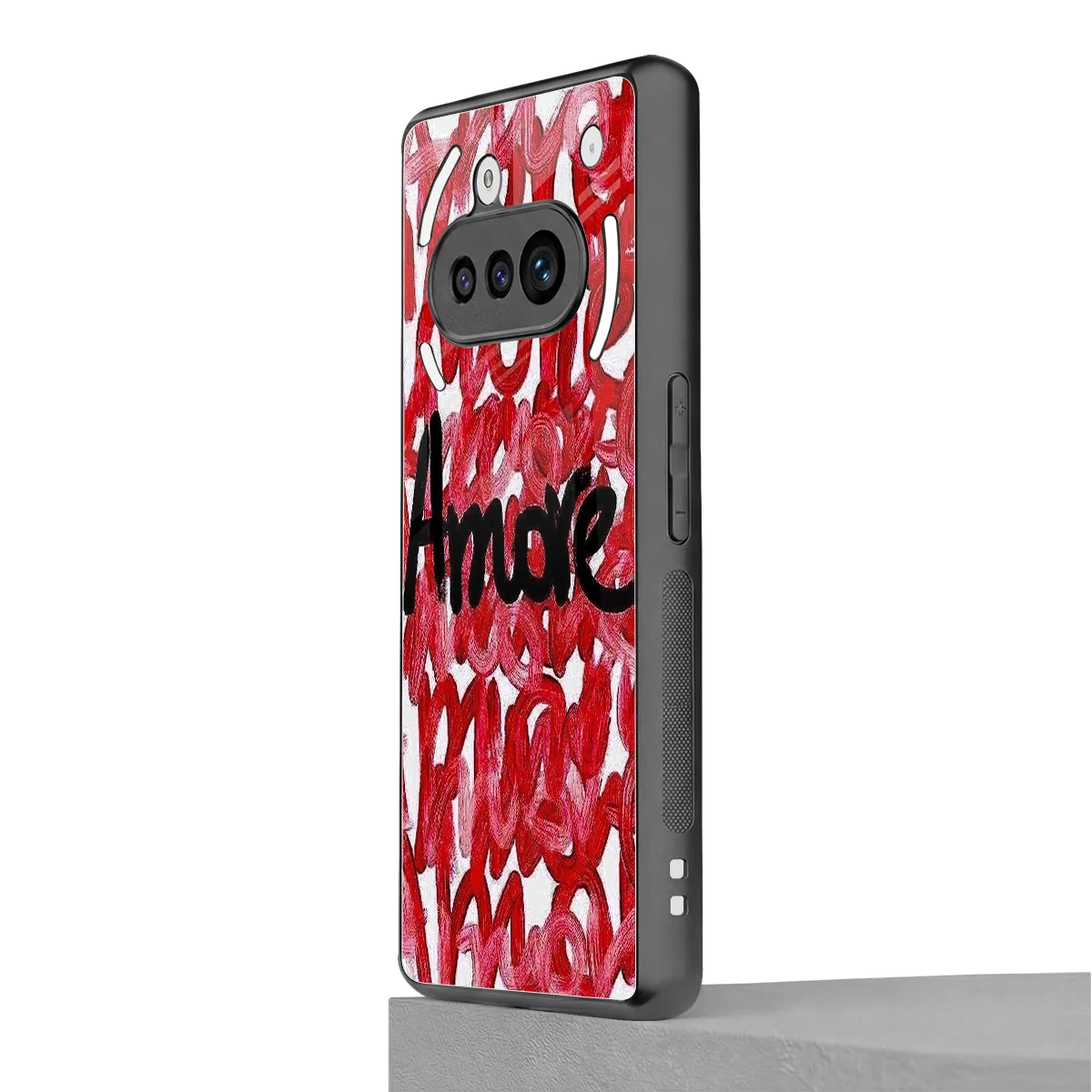 Amore nothing phone 3a mobile cover | shockproof glass phone case