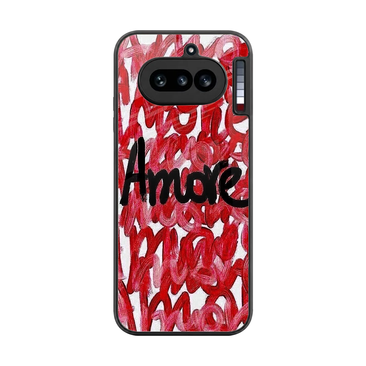 Amore back phone cover | glass case for nothing phone 4a
