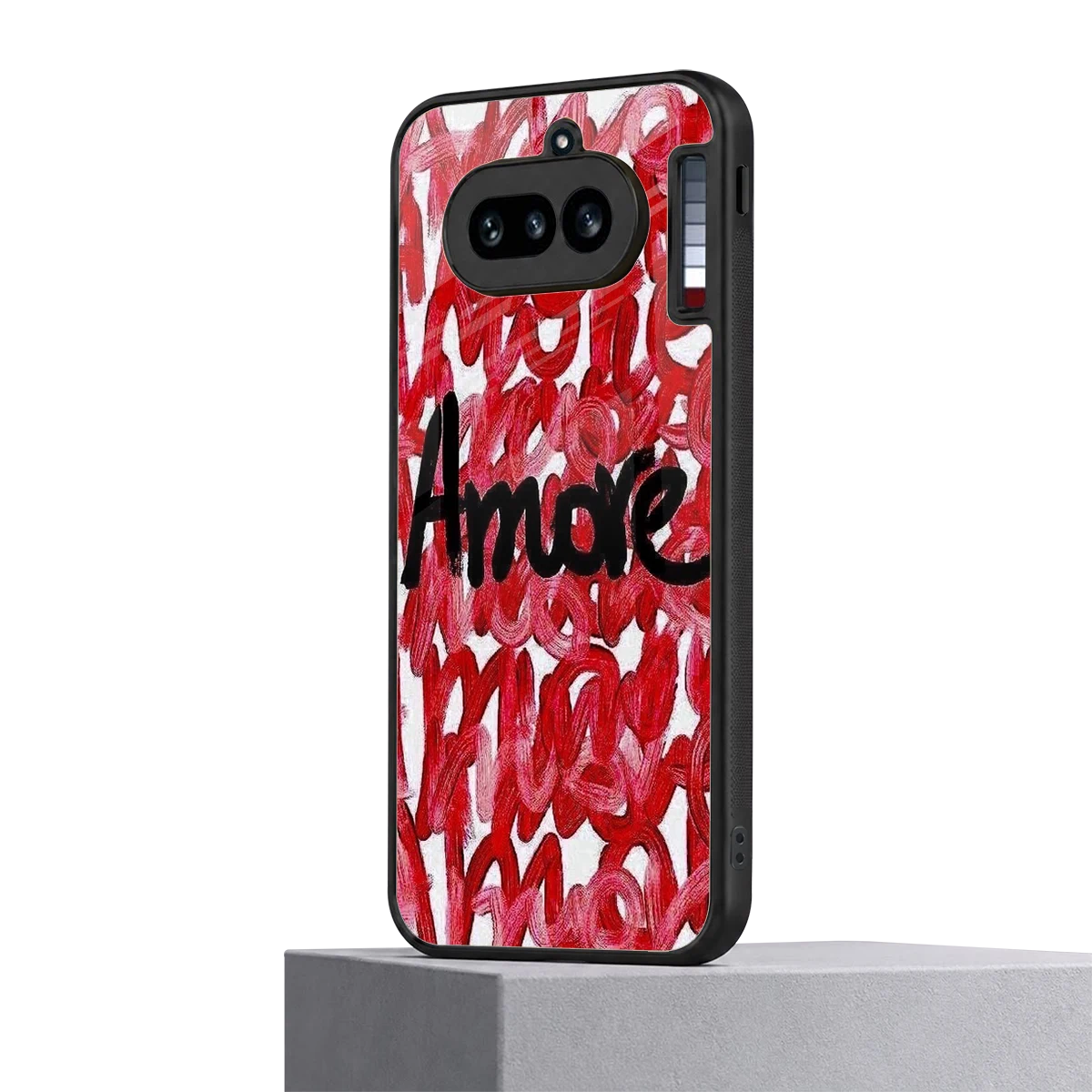 Amore nothing phone 4a mobile cover | shockproof glass phone case
