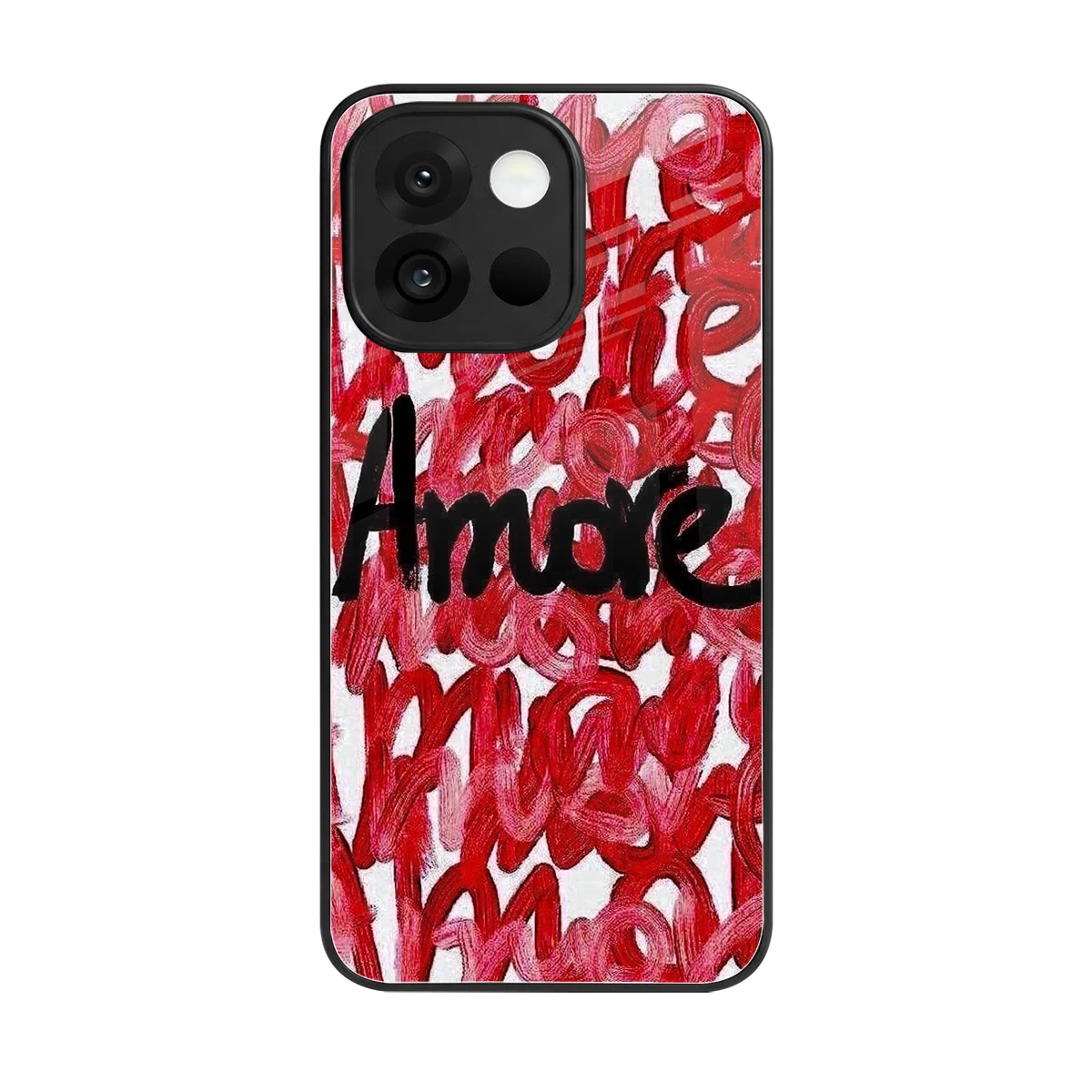 Amore back phone cover | glass case for oneplus 13s