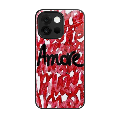 Amore back phone cover | glass case for oneplus 13s