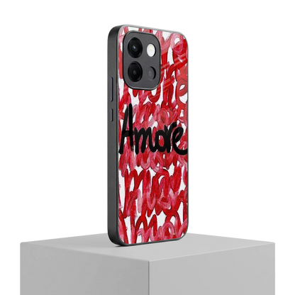 Amore oneplus 13s mobile cover | shockproof glass phone case