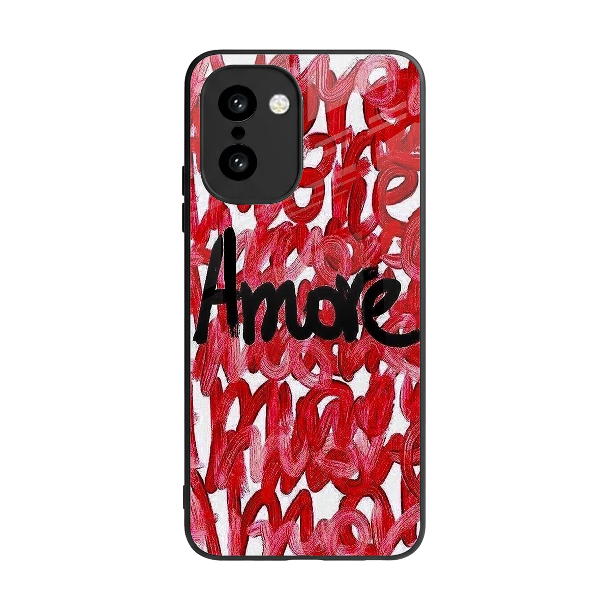 Amore back phone cover | glass case for oneplus 15r