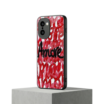 Amore oneplus 15r mobile cover | shockproof glass phone case