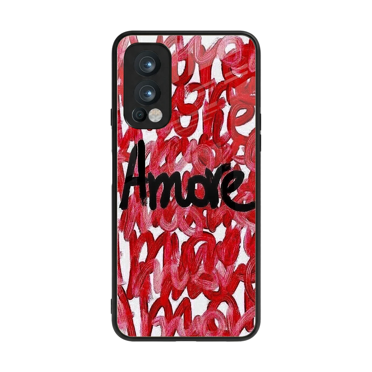 Amore back phone cover | glass case for oneplus nord 2