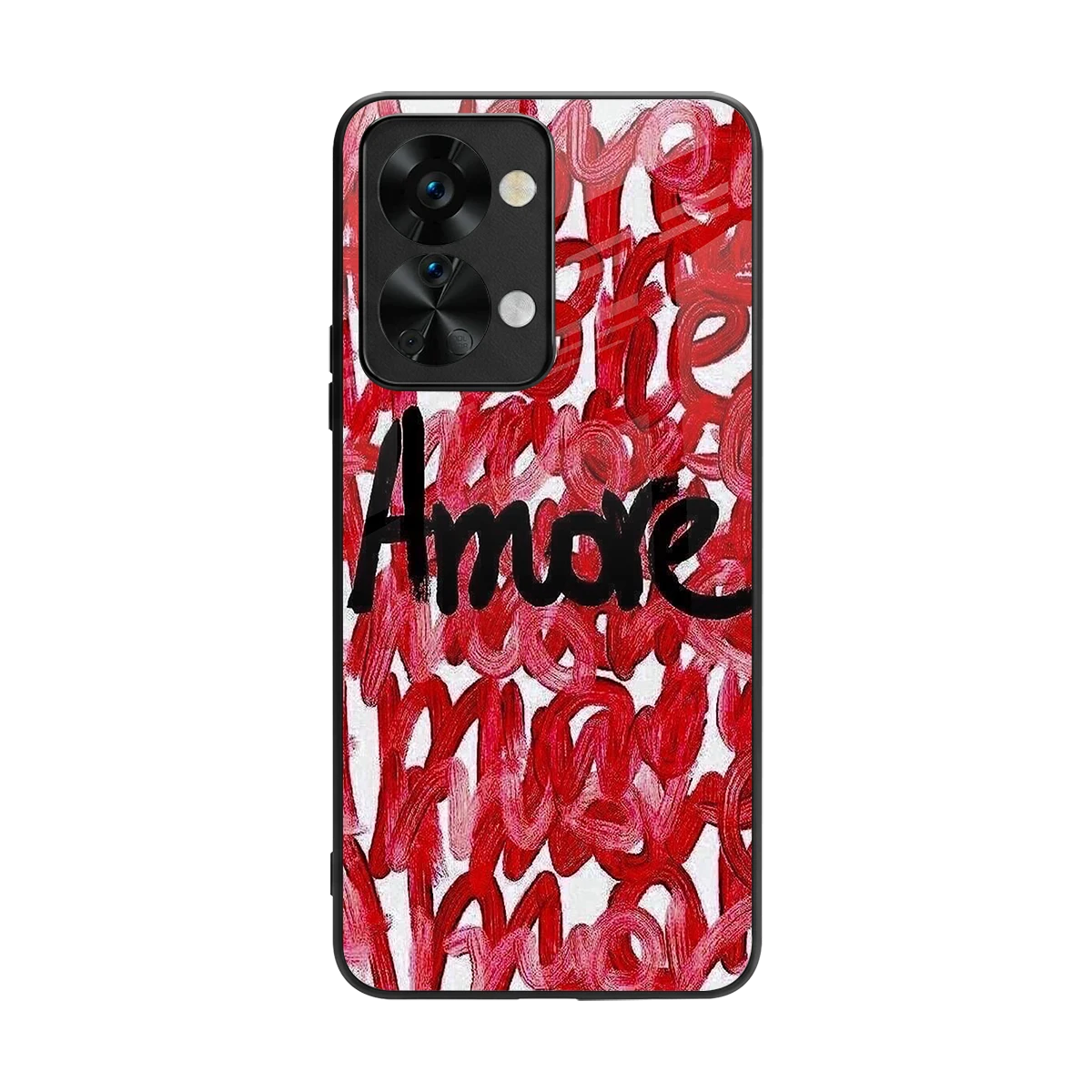 Amore back phone cover | glass case for oneplus nord 2t
