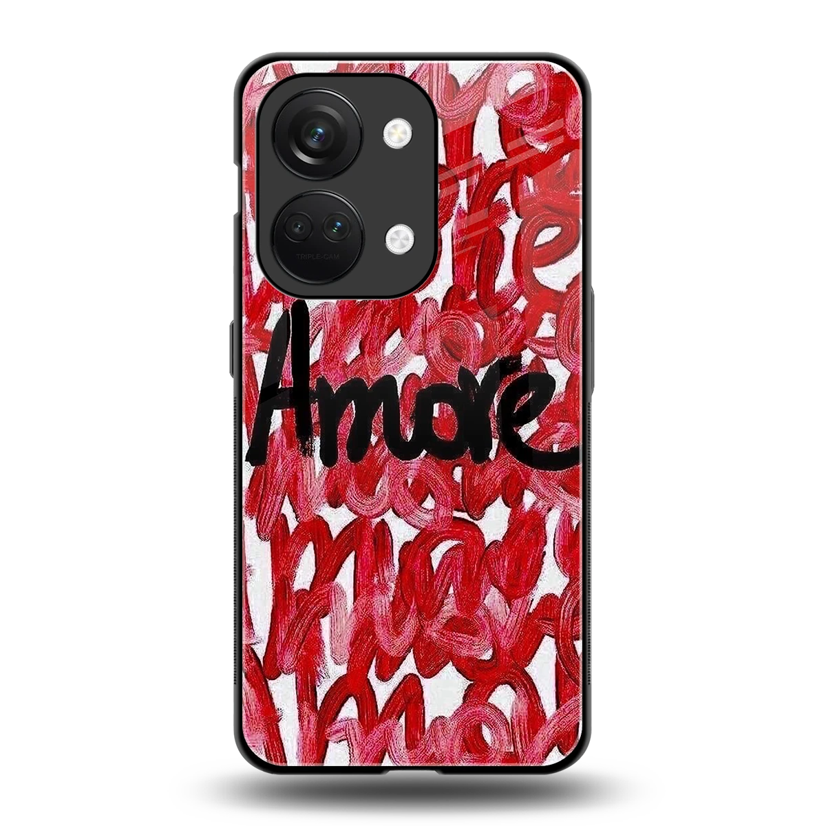 Amore back phone cover | glass case for oneplus nord 3