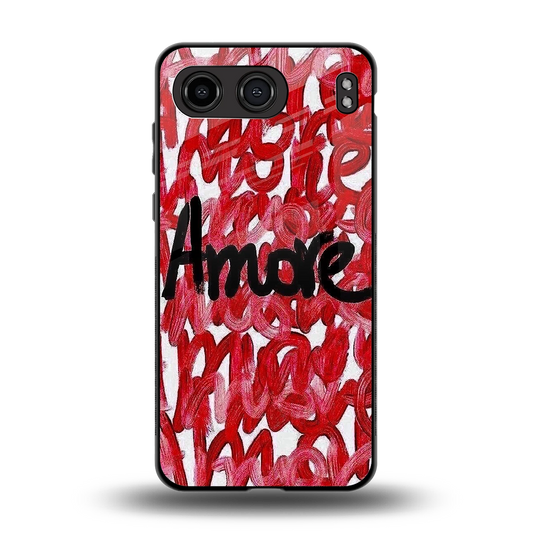 Amore back phone cover | glass case for oneplus nord 4