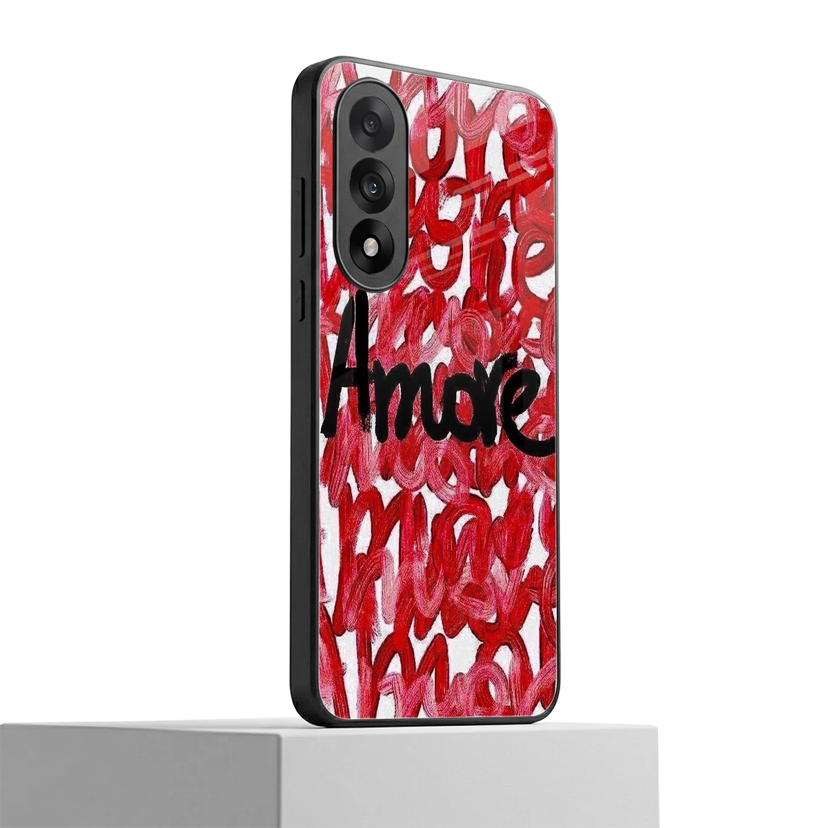 Amore oneplus nord 5 mobile cover | shockproof glass phone case