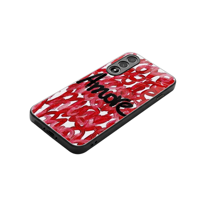 Amore stylish phone case for oneplus nord 5 | glossy glass and slim fit