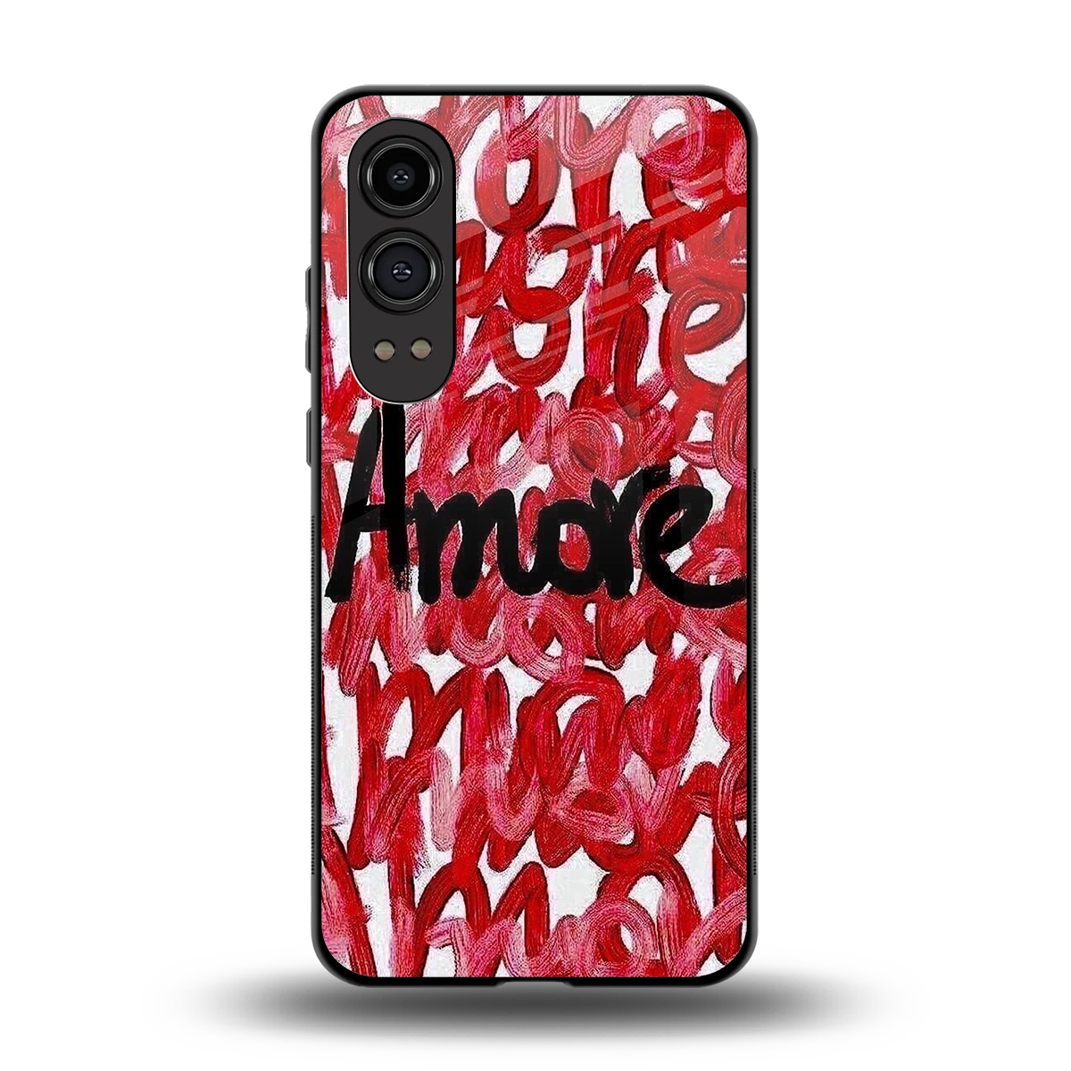 Amore back phone cover | glass case for oneplus nord ce 4 lite