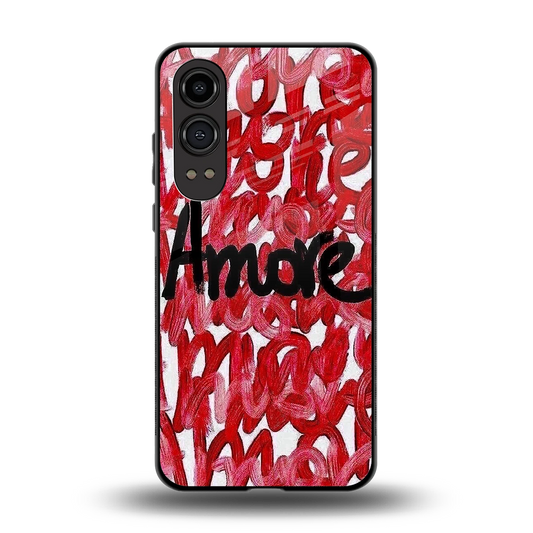 Amore back phone cover | glass case for oneplus nord ce 4 lite