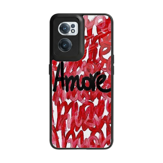 Amore back phone cover | glass case for oneplus nord ce 2
