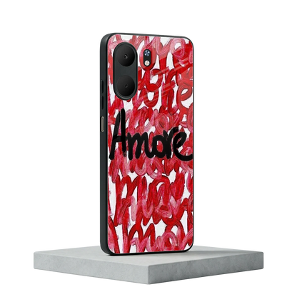 Amore oppo a5x 5g mobile cover | shockproof glass phone case