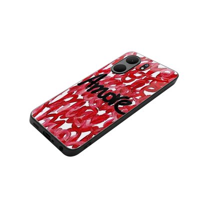 Amore stylish phone case for oppo a5x 5g | glossy glass and slim fit