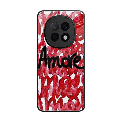 Amore back phone cover | glass case for oppo f29 pro 5g