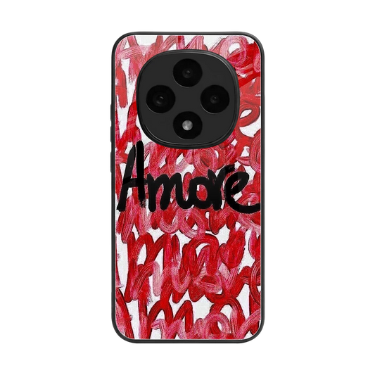 Amore back phone cover | glass case for oppo f31 pro 5g