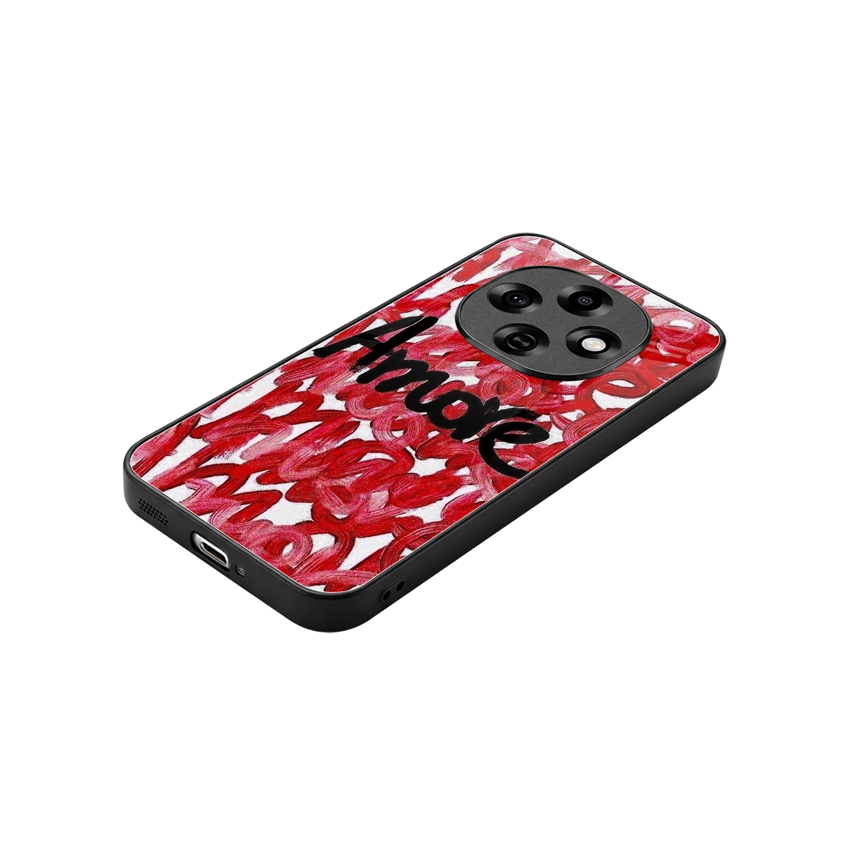 Amore stylish phone case for oppo f31 pro 5g | glossy glass and slim fit