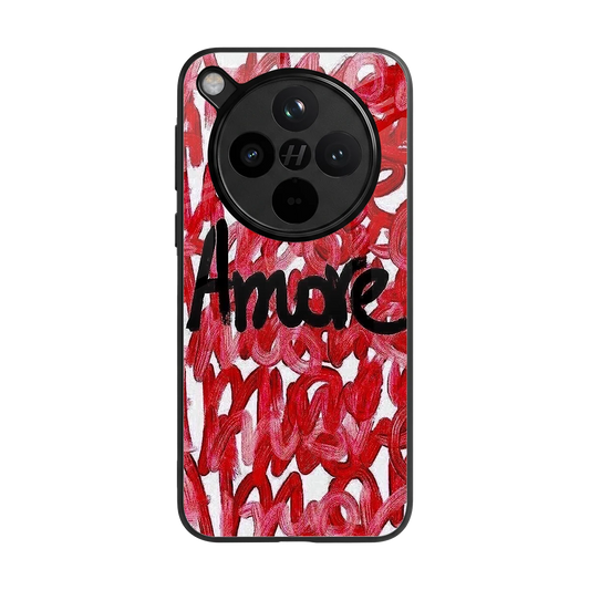 Amore back phone cover | glass case for oppo find x8