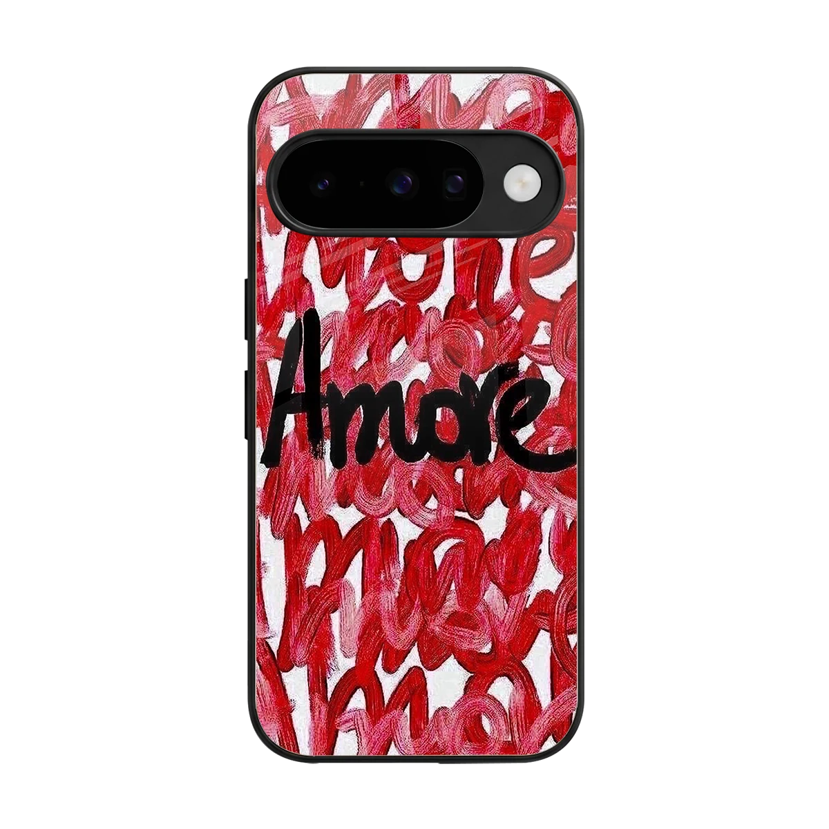 Amore back phone cover | glass case for google pixel 10