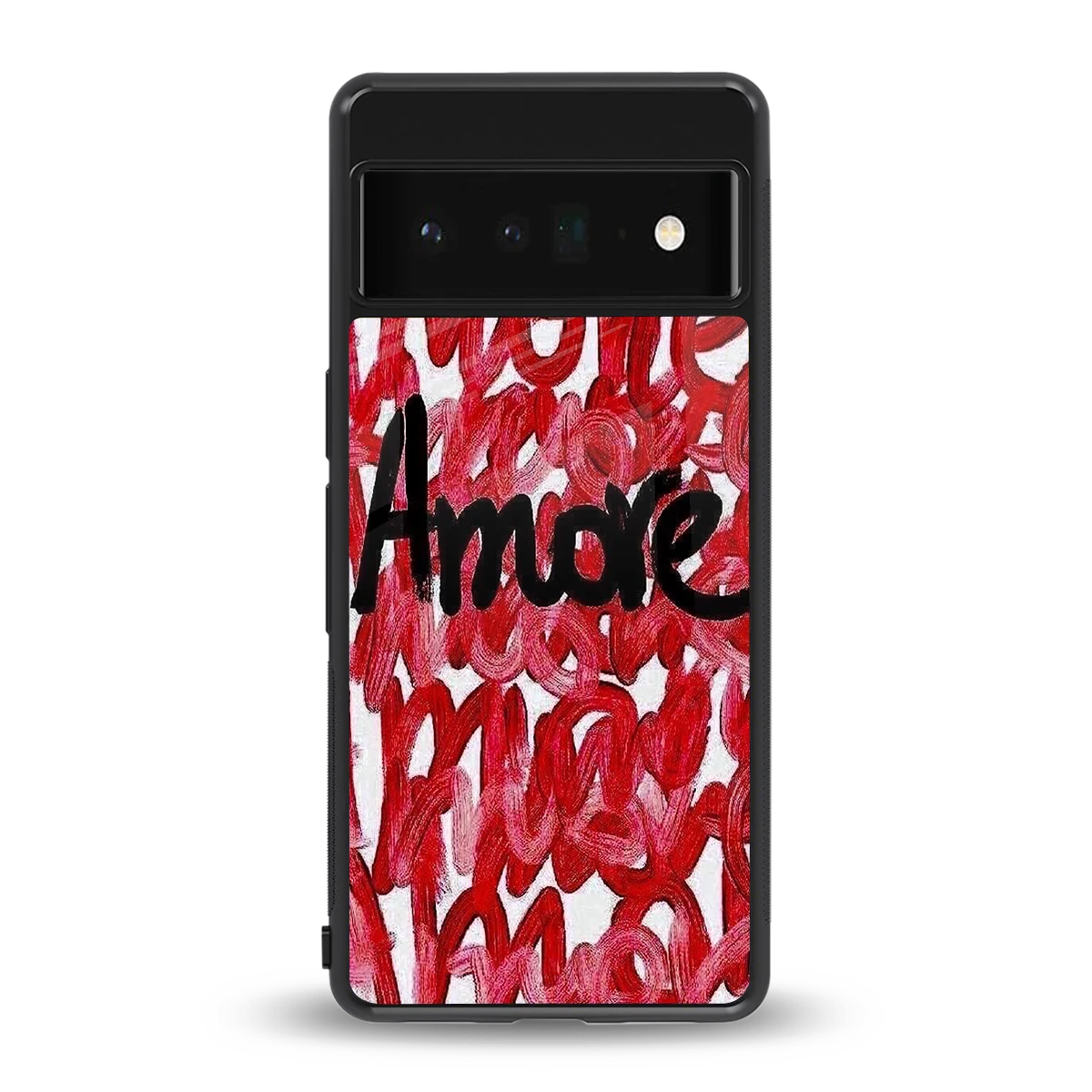 Amore back phone cover | glass case for google pixel 6 pro
