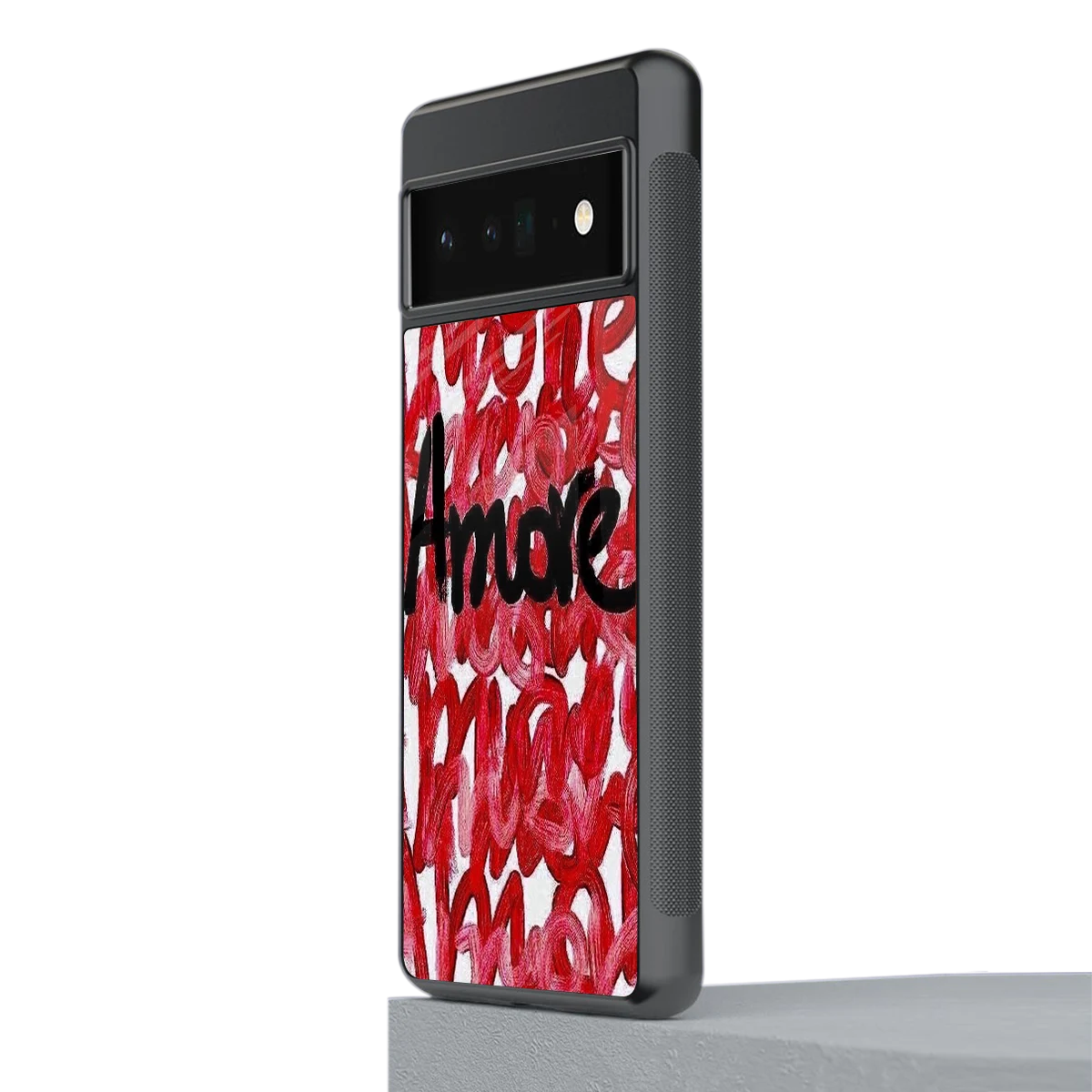 Amore stylish phone case for google pixel 6 pro | glossy glass and slim fit