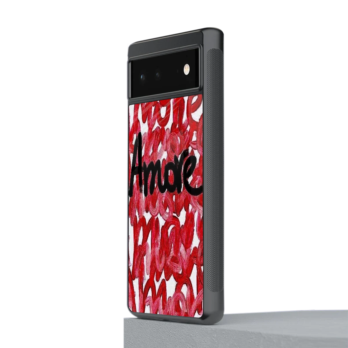 Amore stylish phone case for google pixel 6 | glossy glass and slim fit