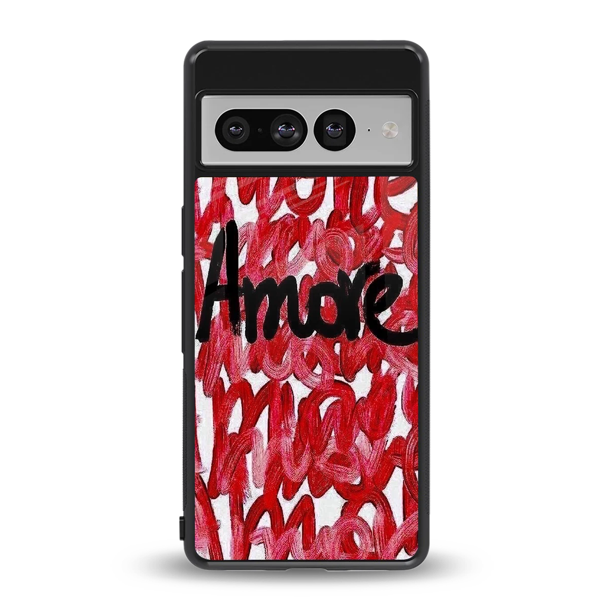 Amore back phone cover | glass case for google pixel 7 pro