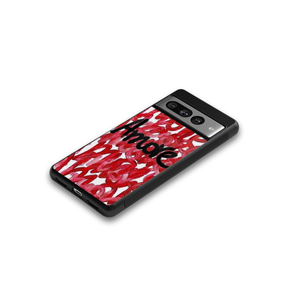 Amore google pixel 7 pro mobile cover | shockproof glass phone case