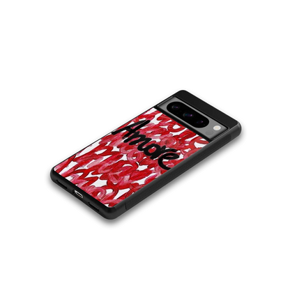 Amore google pixel 8 pro mobile cover | shockproof glass phone case