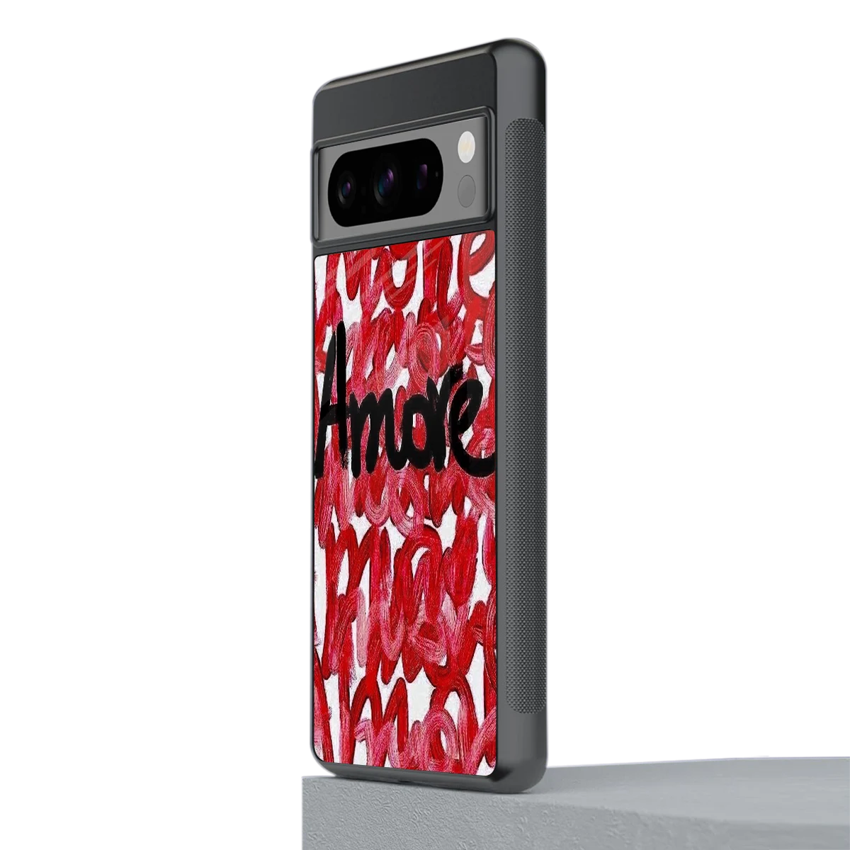 Amore stylish phone case for google pixel 8 pro | glossy glass and slim fit